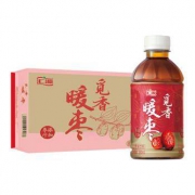 限地区、PLUS会员：汇源 觅香暖枣 果味饮料 350ml*24瓶*2件