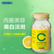 史低再降：300粒x2瓶 日本 ORIHIRO 欧立喜乐 天然维生素C