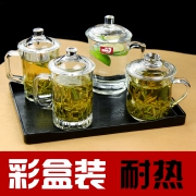 青苹果 耐热玻璃杯 300/340ml *2件 19.62元（合9.81元/件）