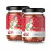母亲 香辣牛肉酱 220g*2瓶 19.9元包邮（双重优惠）