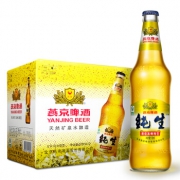 有券的上：燕京啤酒 8度 冰啤纯生啤酒 518ml*12瓶 *3件 207.9元（双重优惠）