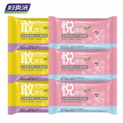 妇炎洁 积雪草卫生湿巾 湿厕纸40抽*6包  券后39.9元