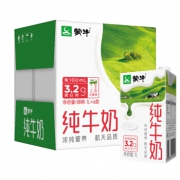 MENGNIU 蒙牛 纯牛奶 1L*6瓶 36.9元