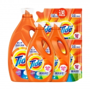 8日10点：Tide 汰渍 焕彩护色洗衣液 8.3kg *2件 129.86元包邮（前3分钟，合64.93元/件）