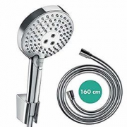中亚Prime会员：Hansgrohe 汉斯格雅 沄雨 Select S120 花洒套装 603.75元+54.94元含税直邮约659元