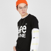 Lee 李 X-LINE L318993QT 男士LOGO印花T恤 169元