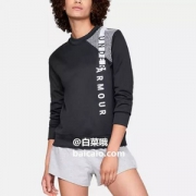 XS码，Under Armour 安德玛 女士圆领抓绒卫衣1321144
