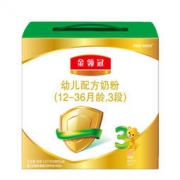 伊利 金领冠系列 婴幼儿配方奶粉 3段 12-36个月 1200g 149.6元包邮
