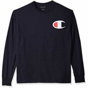 中亚Prime会员：Champion 男式经典针织 长袖图案 T 恤 87.44元+5.96元含税包邮约93元