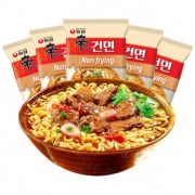 22.90元包邮！韩国进口新上市：非油炸 农心辛拉面 5袋 领10元优惠券（折合4.58/袋）