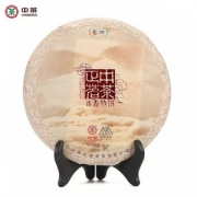中茶牌 云南普洱熟茶 米香熟饼云南七子饼 357g