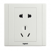 LEGRAND 罗格朗 86型五孔插座 *2件 5元包邮（需用券，合2.5元/件）