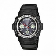 中亚prime会员： CASIO 卡西欧 G-SHOCK系列 AWG-M100-1AER 男士太阳能腕表