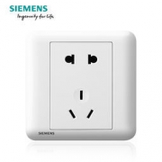 7月4日0-1点： SIEMENS 西门子 皓睿系列 86型五孔开关插座 玉釉白 13.72元（7折优惠）