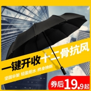 ￥14.9 加大10骨双人-手动-雨伞