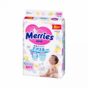 Kao 花王 Merries 妙而舒 婴儿纸尿裤 M64片 4包装 *4件 321.44元包税包邮（合80.36元/件）