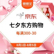 促销活动：京东商城 七夕东方购物