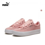 限EU37码，PUMA 彪马 Vikky Platform Ribbon S 女士丝带板鞋