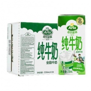 爱氏晨曦 进口全脂纯牛奶250ml*24*3件