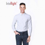 10日：INTERIGHT DP100 男士免烫长袖衬衫*2件