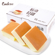 唇动 营养早餐纯蛋糕680g箱 券后￥26.9