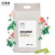 京东PLUS会员：CHOWSING 宠幸 绿茶豆腐猫砂 6L *5件 66.5元（5件5折，合13.3元/件）