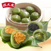 4粒装，沈大成 豆沙青团 240g 9.8元包邮（线下2粒装售价14.9元）