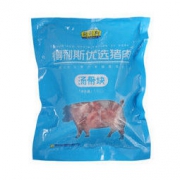得利斯 乡野猪 汤骨块 1000g＋得利斯 黑山猪带肉龙骨 450g/袋 *10件 163.20元包邮（合16.32元/件）