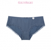 6IXTY8IGHT 68 新款时尚蕾丝潮流镂空裆棉质女士内裤女PT04656 27.9元