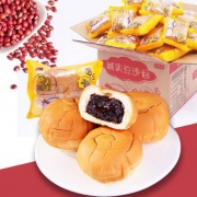 有券的上：诚实 豆沙包红豆面包 1000g装