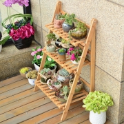 BAMBKIN 楠竹花架 置物架 17*24*45cm 19.9元