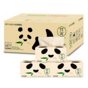 京东PLUS会员：心相印竹π系列本色抽纸3层100抽*20包（132*190mm）*5件