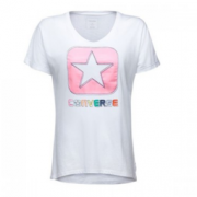 CONVERSE 匡威 logo印花短袖T恤 105元