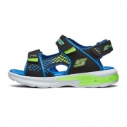 8日0点：Skechers 斯凯奇 90558L 男童透气凉鞋 *2件 378元包邮（合189元/件）