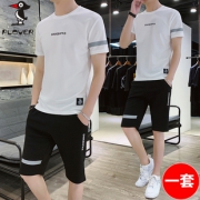 啄木鸟 夏季新款男士休闲套装 券后￥59