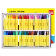 deli 得力 三角杆油画棒 36色  *5件 31.8元（合6.36元/件）