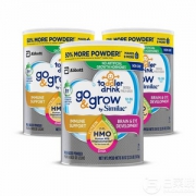 Similac 美版雅培 Go & Grow 心美力 含2'-FL HMO 3段婴幼儿配方奶粉1.02kg*3罐
