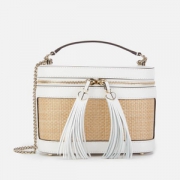 Kate Spade 凯特丝蓓 Rose 女款草编包斜挎包 小号