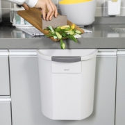 20日0点：dehub 悬挂式厨房垃圾桶 灰色 8L 36元包邮（需用券）