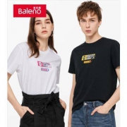 Baleno 班尼路 男女款印花T恤