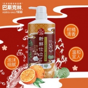 加量不加价，日本 巴斯克林 舒和草本沐浴露600ml