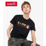 Baleno 班尼路 男士街头风印花T恤