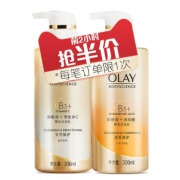 21点开始：OLAY 玉兰油 烟酰胺沐浴露套装（莹亮300ml+滋养300ml） 49.5元包邮（前2小时）