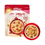 25日0点：Kellogg's 家乐氏 谷兰诺拉 蔓越莓扁桃仁麦片 500g 23.27元包邮
