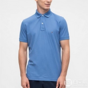 S码，Tommy Hilfiger 汤米·希尔费格 男士纯棉Polo衫MW0MW04130