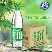 弱碱性水：野岭 竹根剐水 550mlx9瓶x2箱