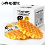 第二份0.1元 小白软华夫饼840g 券后￥29.8