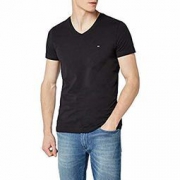 限尺码，TOMMY HILFIGER 汤米·希尔费格 Core 男式 V领T恤 163.67元+14.9元约178.6元含税直邮