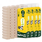 秒杀！42卷4层卷纸到手19.9元 券后￥21.99