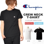 限L码，Champion 冠军牌 男士吸汗速干短袖T恤 CM1HH201 两色